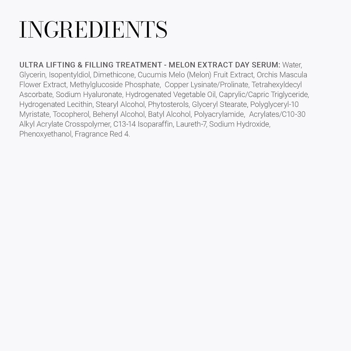 Meaningful Beauty Ultra Lifting & Filling Treatment , Melon Extract Day Serum