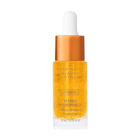 Meaningful Beauty Vitamin C Bi-Phase Brightening Oil with Activated C Technology
