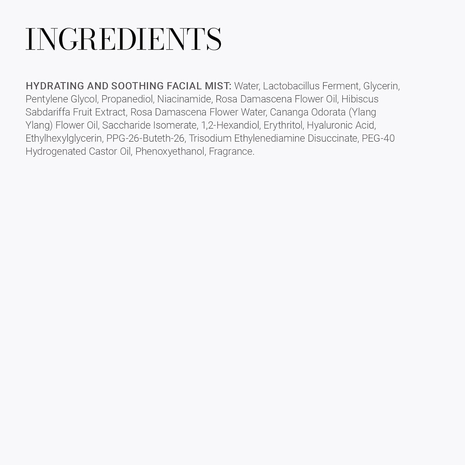 Meaningful Beauty Hydrating and Soothing Facial Mist with Niacinamide, 3.4 fl. oz