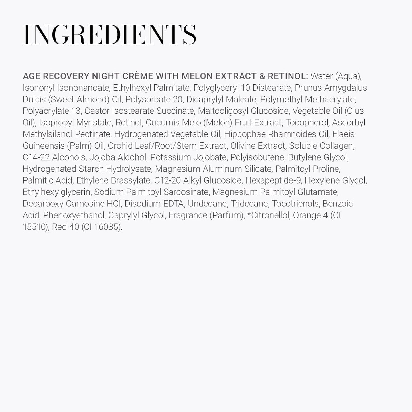 Meaningful Beauty Crème de Serum Melon Extract Nighttime Moisturizer