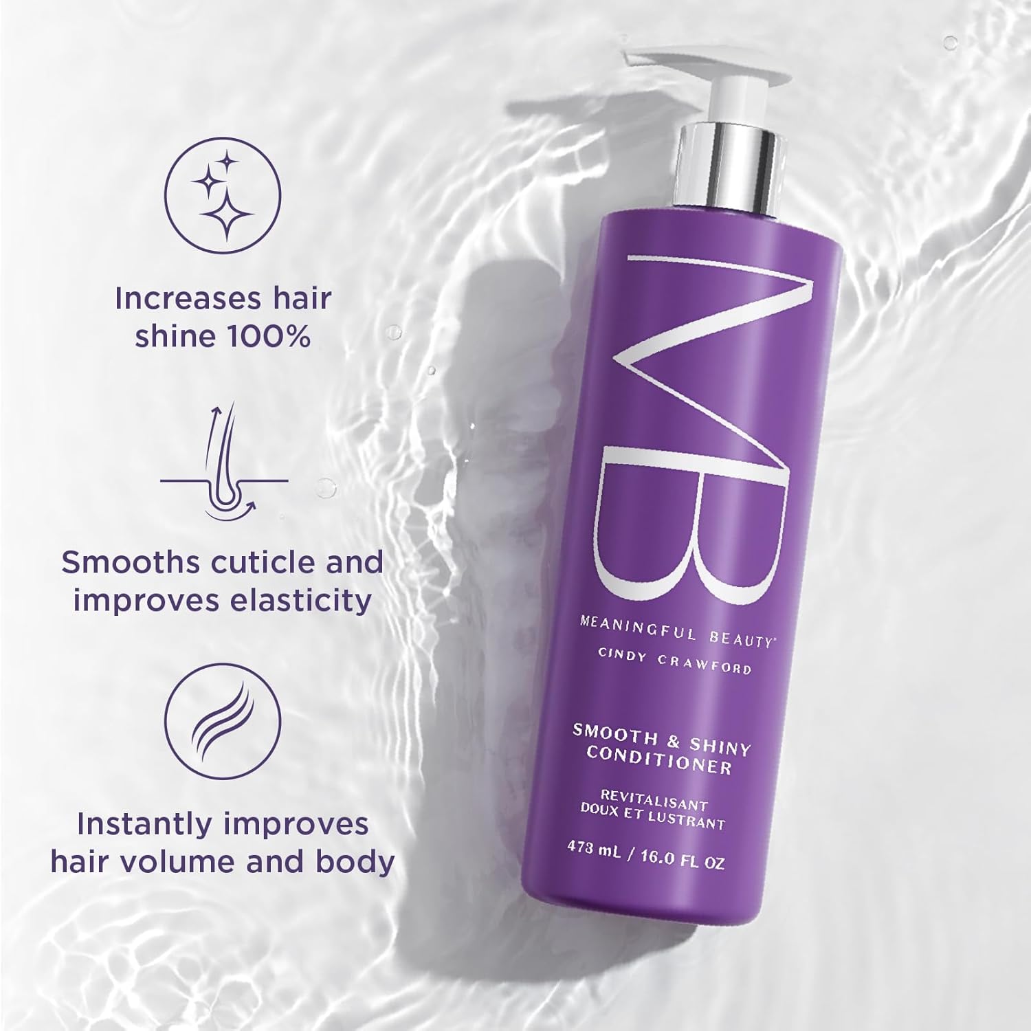 Meaningful Beauty Deluxe Age-Proof Haircare System Full Size- Nourishes Scalp, Thickens & Strengthens Hair