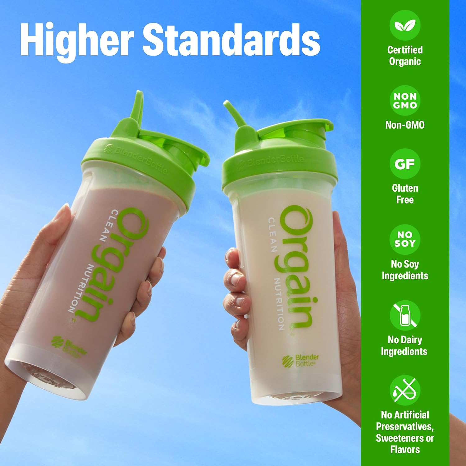 Orgain Organic Vegan 30g High Protein Powder, Chocolate, 2.01 lb | Plant based, 9g EAAs + BCAAs, 6g prebiotic fiber, 1g sugar, pre-workout, muscle support & recovery, packaging may vary
