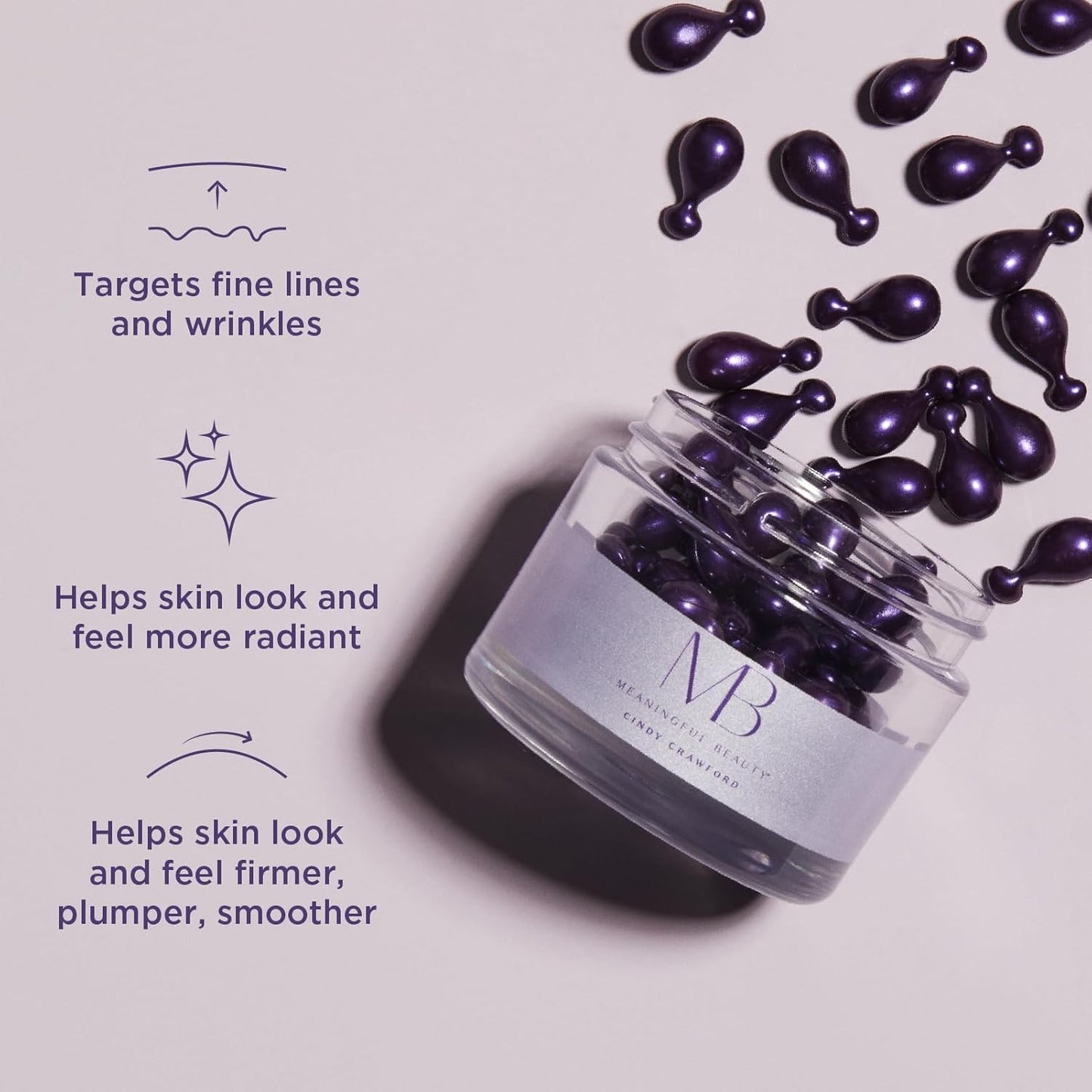 Meaningful Beauty Wrinkle Smoothing Capsules Advanced Formula, 60 Count