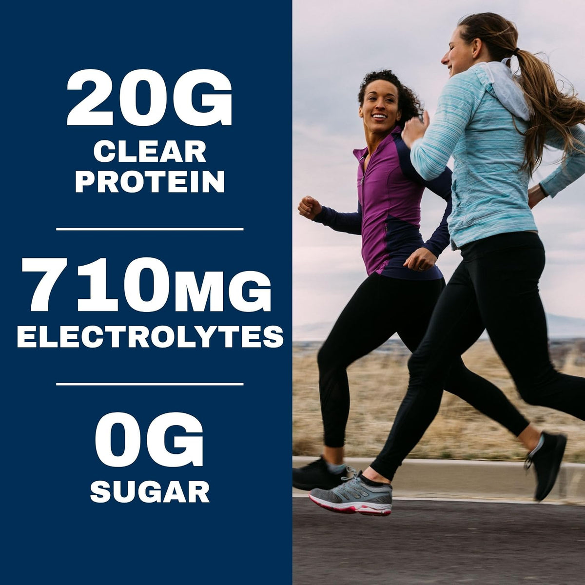 Protein2o P2X Advanced Hydration 20g Clear Protein Drink, 710mg of Electrolytes, 0g of Sugar - Post-Workout Recovery - 16.9 Fl Oz - 12 Count Strawberry Watermelon