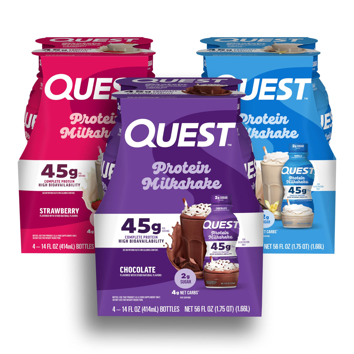 Quest Nutrition Salted Caramel Protein Shake, 45g Protein, 12 Count